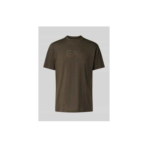 T-shirt z nadrukiem z logo ze sklepu Peek&Cloppenburg  w kategorii T-shirty męskie - zdjęcie 177817216