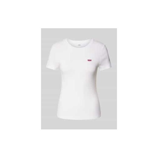 T-shirt z wyhaftowanym logo ze sklepu Peek&Cloppenburg  w kategorii Bluzki damskie - zdjęcie 177817229