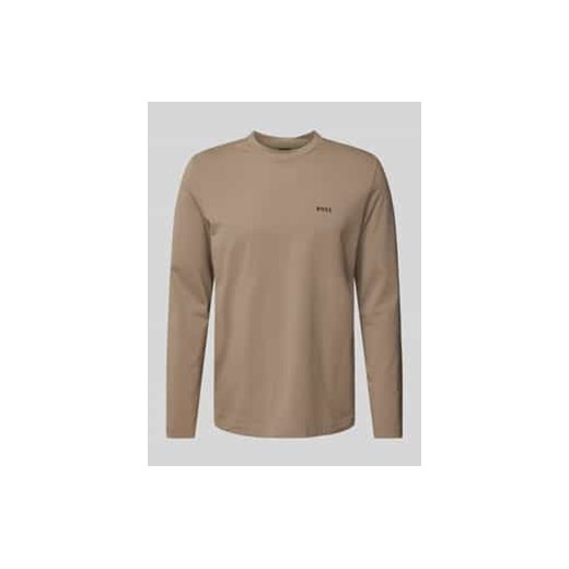 Bluzka z długim rękawem i nadrukiem z logo ze sklepu Peek&Cloppenburg  w kategorii T-shirty męskie - zdjęcie 177817249
