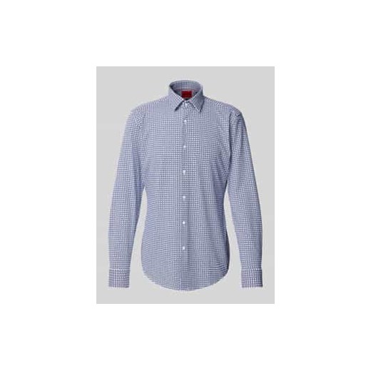 Koszula biznesowa o kroju slim fit z kołnierzykiem typu kent model ‘Kenno’ ze sklepu Peek&Cloppenburg  w kategorii Koszule męskie - zdjęcie 177817265