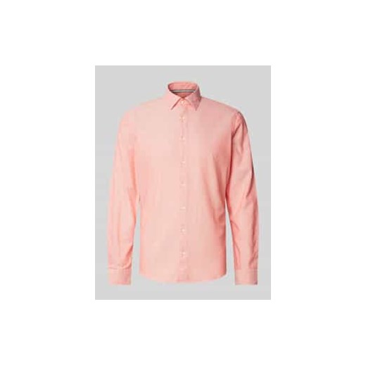 Koszula biznesowa o kroju regular fit z kołnierzykiem typu kent ze sklepu Peek&Cloppenburg  w kategorii Koszule męskie - zdjęcie 177817496