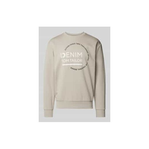 Bluza z nadrukiem z logo ze sklepu Peek&Cloppenburg  w kategorii Bluzy męskie - zdjęcie 177817498