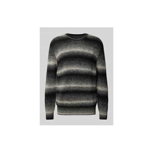 Sweter z dzianiny z mieszanki żywej wełny i wełny z alpaki ze sklepu Peek&Cloppenburg  w kategorii Swetry męskie - zdjęcie 177817565