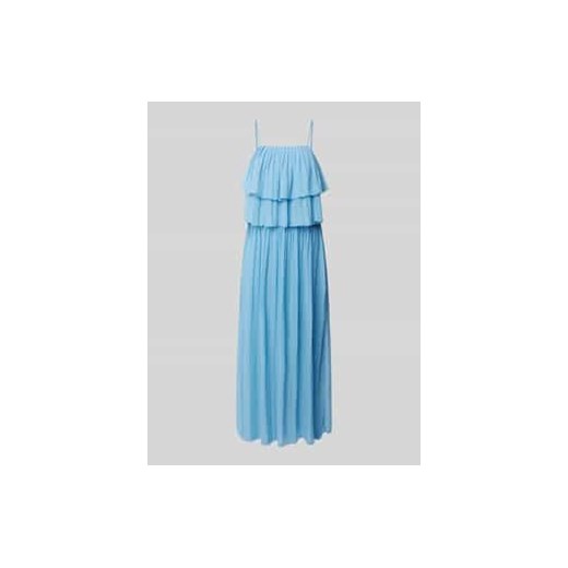 Długa sukienka z falbanami model ‘CHIFFON’ ze sklepu Peek&Cloppenburg  w kategorii Sukienki - zdjęcie 177817588