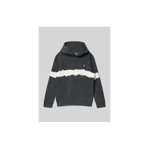 Bluza z kapturem i naszywką z logo ze sklepu Peek&Cloppenburg  w kategorii Bluzy chłopięce - zdjęcie 177817689