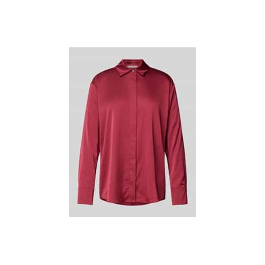 Bluzka o kroju regular fit z krytą listwą guzikową ze sklepu Peek&Cloppenburg  w kategorii Koszule damskie - zdjęcie 177817696