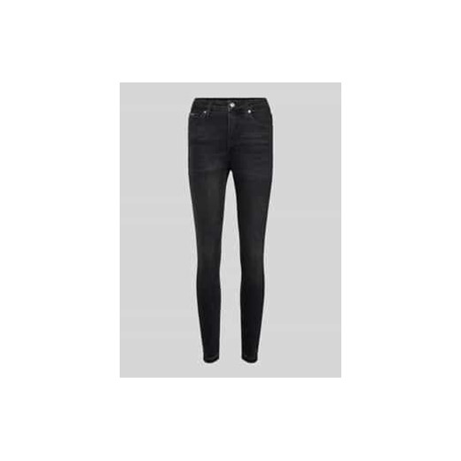 Jeansy o kroju super straight fit z wysokim stanem i 5 kieszeniami ze sklepu Peek&Cloppenburg  w kategorii Jeansy damskie - zdjęcie 177818278