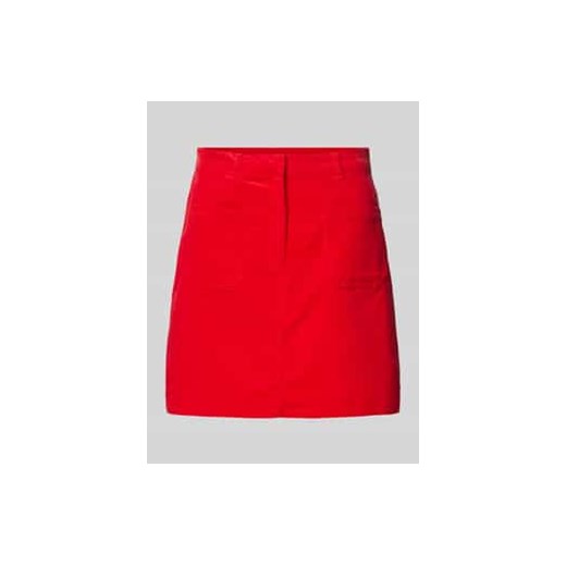 Spódnica sztruksowa z nakładanymi kieszeniami model ‘CORDA’ ze sklepu Peek&Cloppenburg  w kategorii Spódnice - zdjęcie 177818295