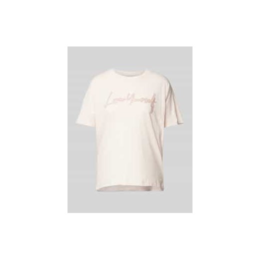 T-shirt z nadrukiem z napisem model ‘TOMMER’ ze sklepu Peek&Cloppenburg  w kategorii Bluzki damskie - zdjęcie 177818938