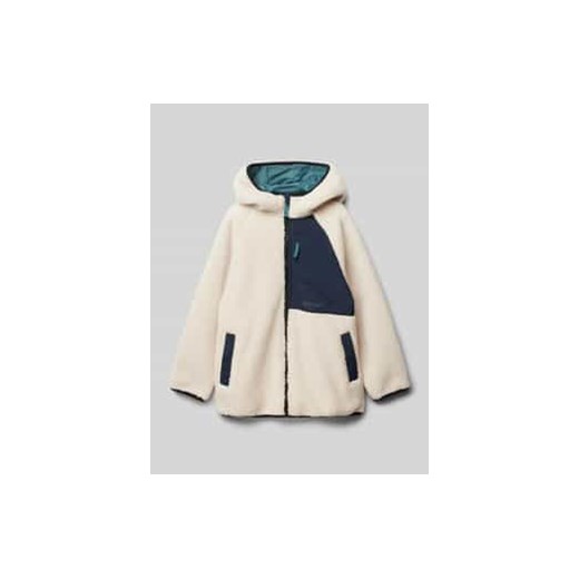 Bluza rozpinana z imitacji futerka model ‘WOLFE’ ze sklepu Peek&Cloppenburg  w kategorii Kurtki chłopięce - zdjęcie 177818978