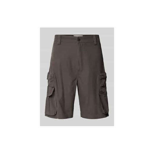 Bermudy o kroju regular fit z kieszeniami cargo ze sklepu Peek&Cloppenburg  w kategorii Spodenki męskie - zdjęcie 177819156
