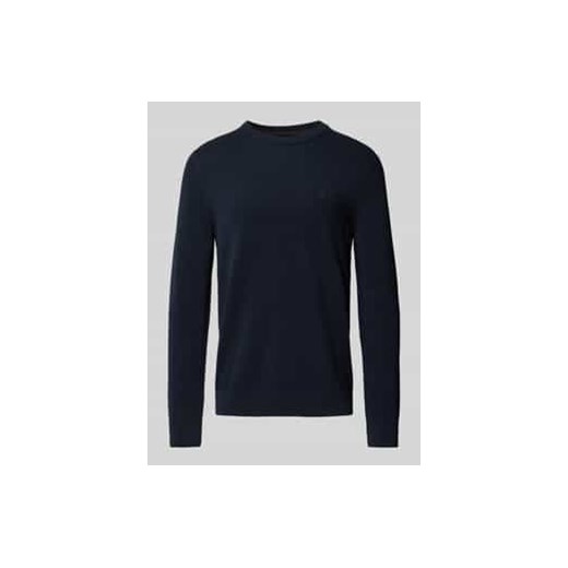 Sweter o kroju regular fit z czystej bawełny ze sklepu Peek&Cloppenburg  w kategorii Swetry męskie - zdjęcie 177819245