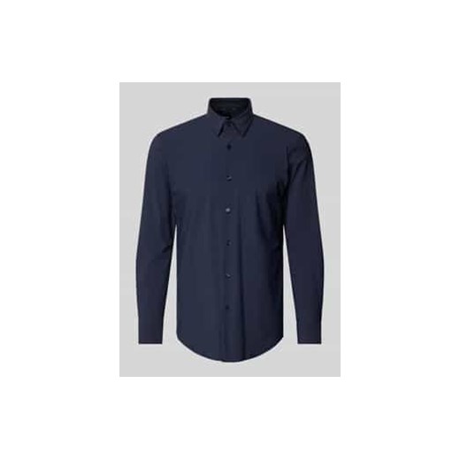 Koszula biznesowa o kroju slim fit z drobnego twillu z dodatkiem streczu ze sklepu Peek&Cloppenburg  w kategorii Koszule męskie - zdjęcie 177819265