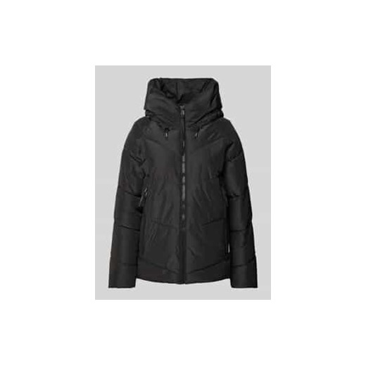 Kurtka pikowana z kapturem model ‘ALESS’ ze sklepu Peek&Cloppenburg  w kategorii Kurtki damskie - zdjęcie 177819357