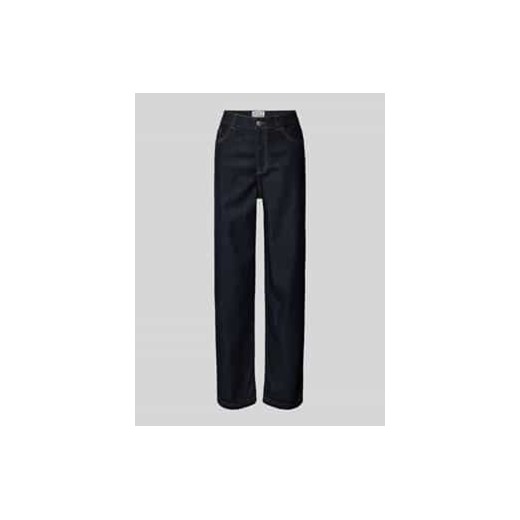 Jeansy o kroju regular fit z czystej bawełny ze sklepu Peek&Cloppenburg  w kategorii Jeansy damskie - zdjęcie 177819388