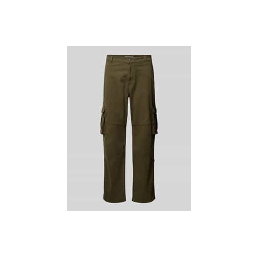 Spodnie cargo z paskami Essentials ze sklepu Peek&Cloppenburg  w kategorii Spodnie męskie - zdjęcie 177819517