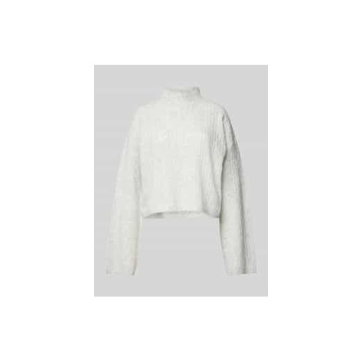 Sweter z dzianiny z golfem model ‘SMILLA’ ze sklepu Peek&Cloppenburg  w kategorii Swetry damskie - zdjęcie 177819626