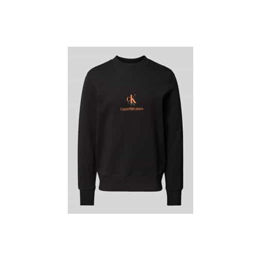 Bluza z czystej bawełny ze stójką ze sklepu Peek&Cloppenburg  w kategorii Bluzy męskie - zdjęcie 177819797