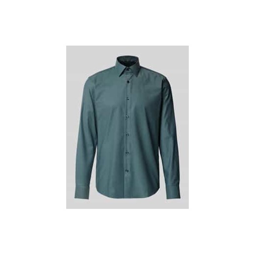 Koszula biznesowa o kroju regular fit z listwą guzikową ze sklepu Peek&Cloppenburg  w kategorii Koszule męskie - zdjęcie 177819845