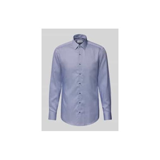 Koszula biznesowa o kroju slim fit z kołnierzykiem typu kent ze sklepu Peek&Cloppenburg  w kategorii Koszule męskie - zdjęcie 177819848