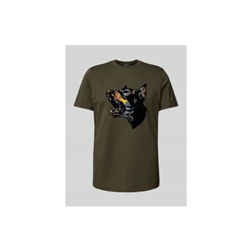 T-shirt o kroju regular fit z okrągłym dekoltem ze sklepu Peek&Cloppenburg  w kategorii T-shirty męskie - zdjęcie 177819975