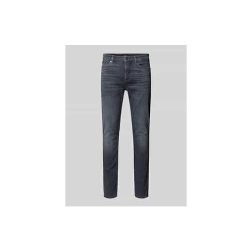 Jeansy o kroju slim fit z detalem z logo model ‘Delaware’ ze sklepu Peek&Cloppenburg  w kategorii Jeansy męskie - zdjęcie 177820165
