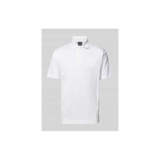 Koszulka polo o kroju slim fit z krótką listwą guzikową ze sklepu Peek&Cloppenburg  w kategorii T-shirty męskie - zdjęcie 177820418