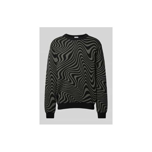 Sweter z dzianiny z okrągłym dekoltem model ‘Tardun Jumper’ ze sklepu Peek&Cloppenburg  w kategorii Swetry męskie - zdjęcie 177820425