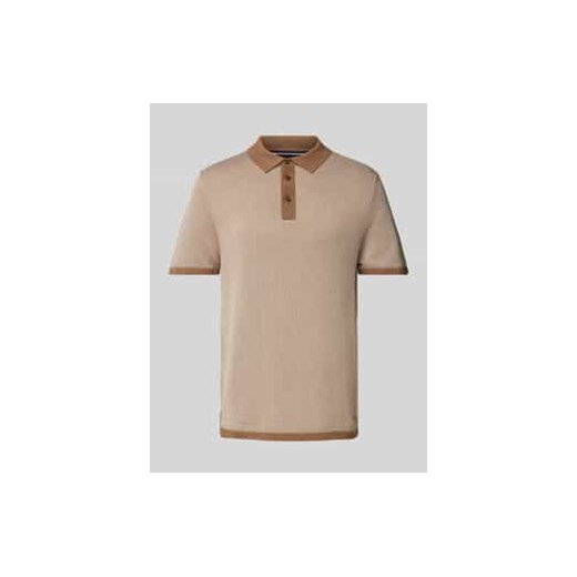 Koszulka polo z krótką listwą guzikową model ‘Trent’ ze sklepu Peek&Cloppenburg  w kategorii T-shirty męskie - zdjęcie 177820667