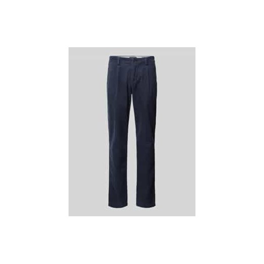 Spodnie sztruksowe o kroju tapered fit z czystej bawełny model ‘OSBY’ ze sklepu Peek&Cloppenburg  w kategorii Spodnie męskie - zdjęcie 177820845