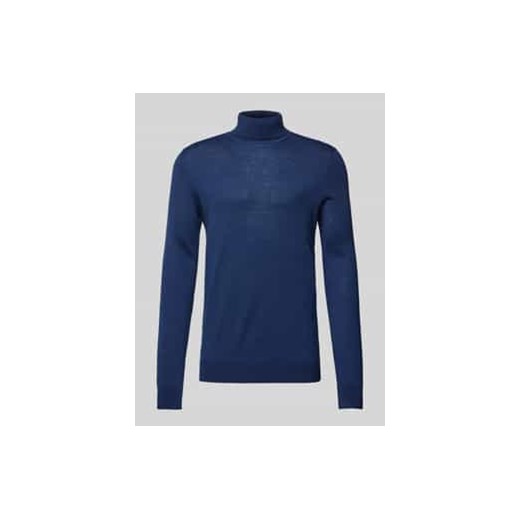 Sweter z dzianiny z golfem ze sklepu Peek&Cloppenburg  w kategorii Swetry męskie - zdjęcie 177820869