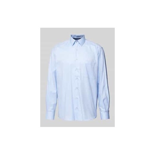 Koszula biznesowa o kroju comfort fit z kołnierzykiem typu kent ze sklepu Peek&Cloppenburg  w kategorii Koszule męskie - zdjęcie 177821046