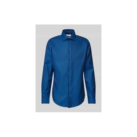 Koszula biznesowa o kroju regular fit z kołnierzykiem typu kent ze sklepu Peek&Cloppenburg  w kategorii Koszule męskie - zdjęcie 177821447