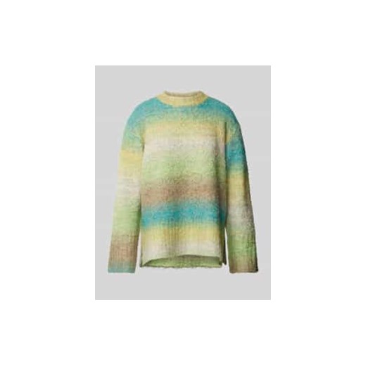 Sweter z dzianiny z okrągłym dekoltem model ‘Savira’ ze sklepu Peek&Cloppenburg  w kategorii Swetry damskie - zdjęcie 177821718