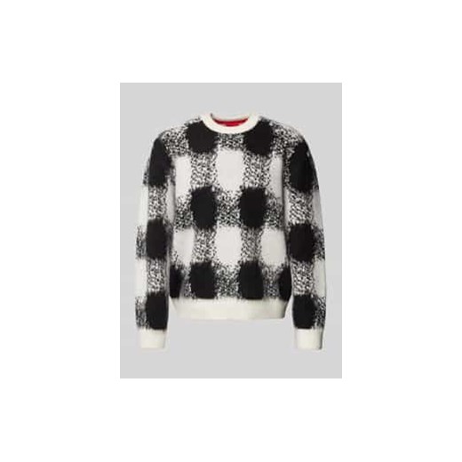 Sweter z dzianiny z okrągłym dekoltem model ‘Shequer’ ze sklepu Peek&Cloppenburg  w kategorii Swetry męskie - zdjęcie 177821746