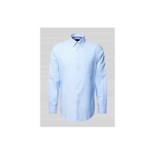 Koszula casualowa o kroju regular fit z kieszenią na piersi ze sklepu Peek&Cloppenburg  w kategorii Koszule męskie - zdjęcie 177821887