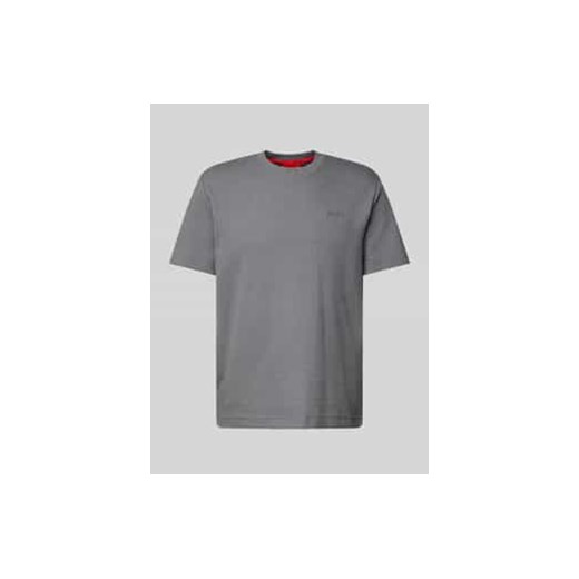 T-shirt z fakturowanym wzorem model ‘Austin’ ze sklepu Peek&Cloppenburg  w kategorii T-shirty męskie - zdjęcie 177822155