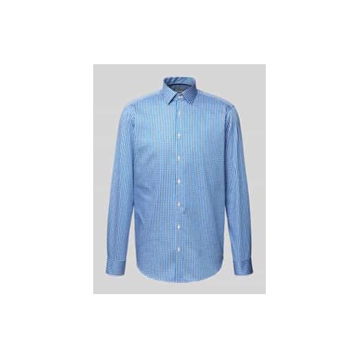 Koszula biznesowa o kroju regular fit z kołnierzykiem typu kent ze sklepu Peek&Cloppenburg  w kategorii Koszule męskie - zdjęcie 177822199