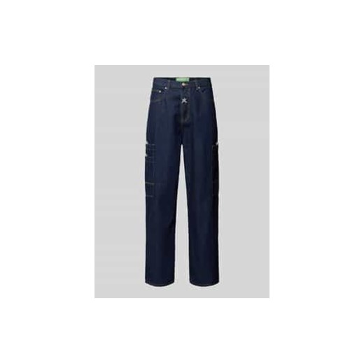 Jeansy o kroju super baggy z kieszeniami cargo ze sklepu Peek&Cloppenburg  w kategorii Jeansy męskie - zdjęcie 177822498