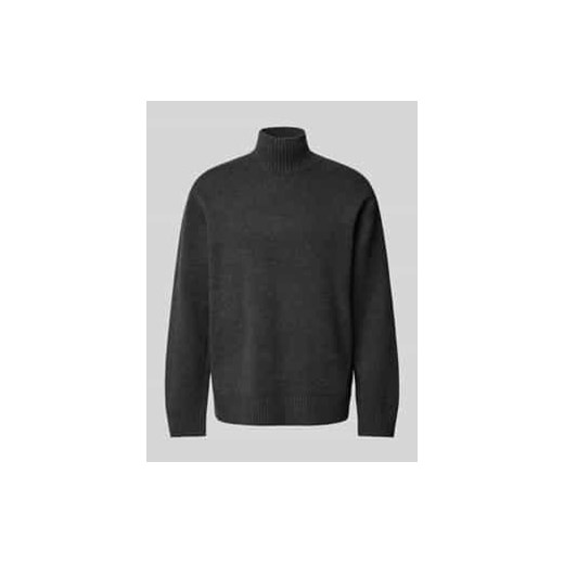 Sweter z dzianiny z golfem ze sklepu Peek&Cloppenburg  w kategorii Swetry męskie - zdjęcie 177822529