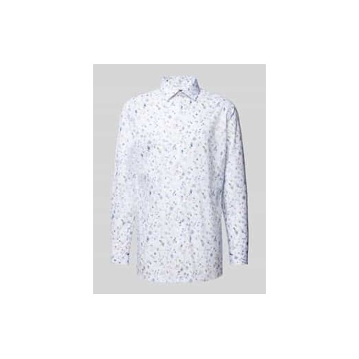 Koszula biznesowa o kroju regular fit z kołnierzykiem typu kent ze sklepu Peek&Cloppenburg  w kategorii Koszule męskie - zdjęcie 177822569