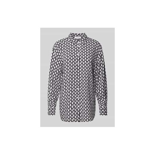 Bluzka koszulowa o kroju slim fit z mankietami ze sklepu Peek&Cloppenburg  w kategorii Koszule damskie - zdjęcie 177822676