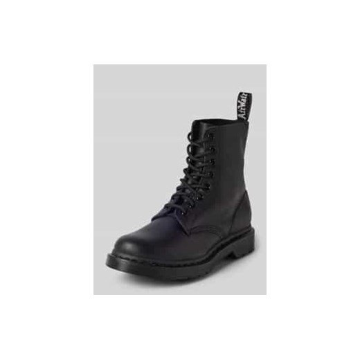 Buty sznurowane ze skóry z pętelką model ‘Pascal’ ze sklepu Peek&Cloppenburg  w kategorii Śniegowce damskie - zdjęcie 177822776