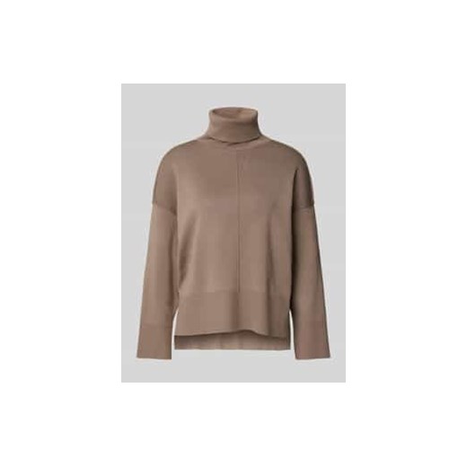 Sweter z dzianiny o kroju oversized z golfem model ‘OSTRIA’ ze sklepu Peek&Cloppenburg  w kategorii Swetry damskie - zdjęcie 177822805