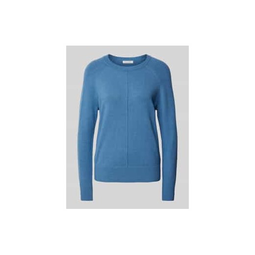 Sweter z dzianiny z raglanowymi rękawami ze sklepu Peek&Cloppenburg  w kategorii Swetry damskie - zdjęcie 177823059