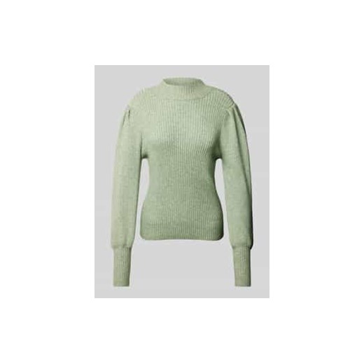 Sweter z dzianiny ze stójką model ‘KATIA’ ze sklepu Peek&Cloppenburg  w kategorii Swetry damskie - zdjęcie 177823095