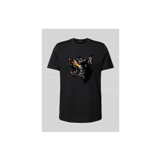 T-shirt o kroju regular fit z okrągłym dekoltem ze sklepu Peek&Cloppenburg  w kategorii T-shirty męskie - zdjęcie 177823447