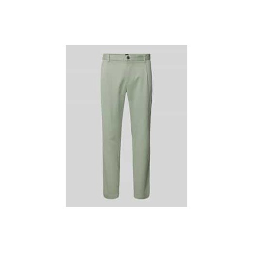 Chinosy o kroju slim fit z wpuszczanymi kieszeniami model ‘Kane’ ze sklepu Peek&Cloppenburg  w kategorii Spodnie męskie - zdjęcie 177823515