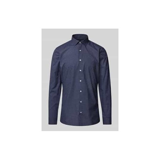 Koszula biznesowa o kroju regular fit z kołnierzykiem typu kent model ‘New York’ ze sklepu Peek&Cloppenburg  w kategorii Koszule męskie - zdjęcie 177823665