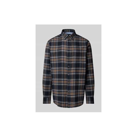 Koszula casualowa regular fit z kołnierzykiem typu kent ze sklepu Peek&Cloppenburg  w kategorii Koszule męskie - zdjęcie 177823706